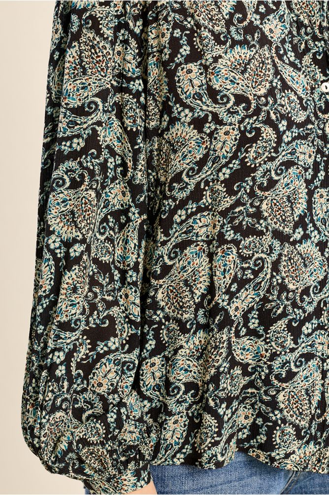 Camisa de manga larga con estampado