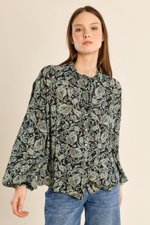Camisa de manga larga con estampado