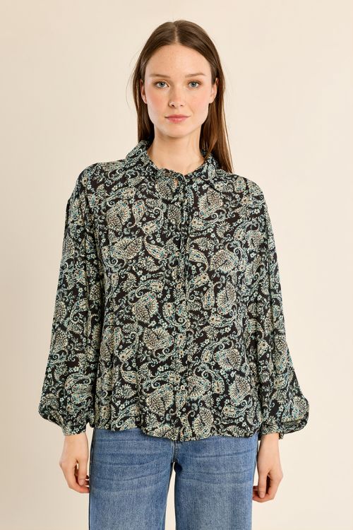 Camisa de manga larga con estampado