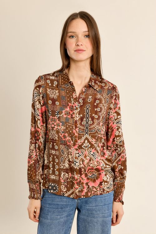 Camisa de manga larga con estampado