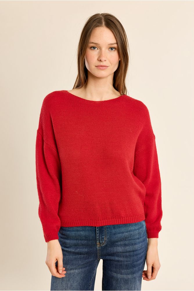 Jersey de manga larga corte recto