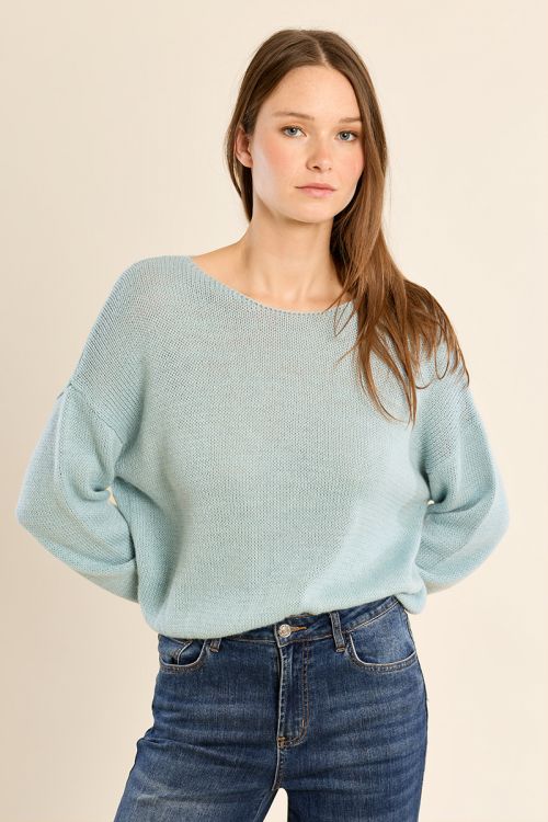 Jersey de manga larga corte recto