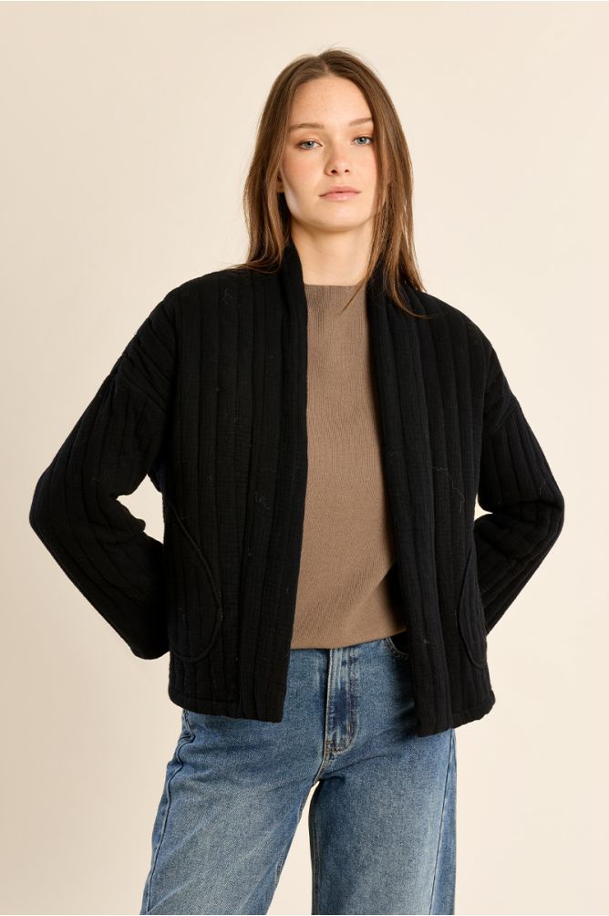 Veste kimono courte