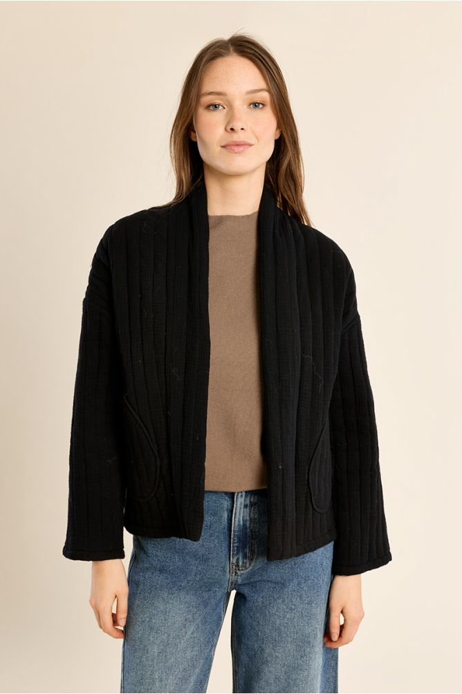 Short kimono jacket