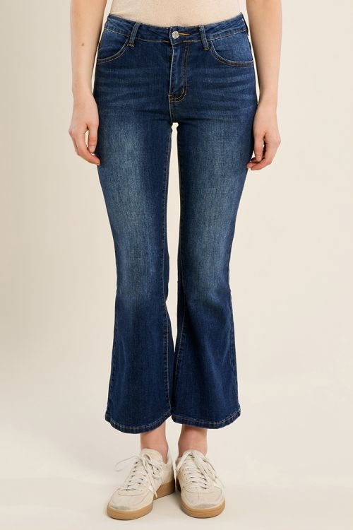 7/8 flared jeans