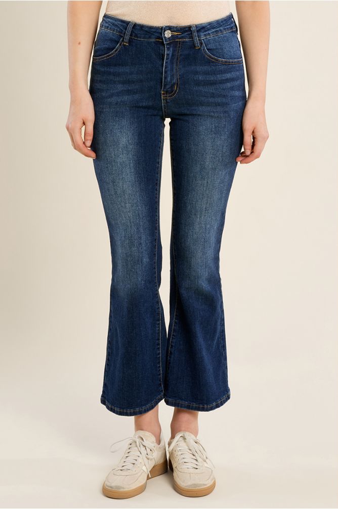 7/8 flared jeans