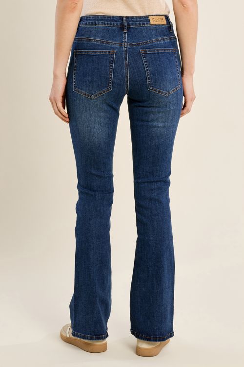 Jean boot‑cut taille haute
