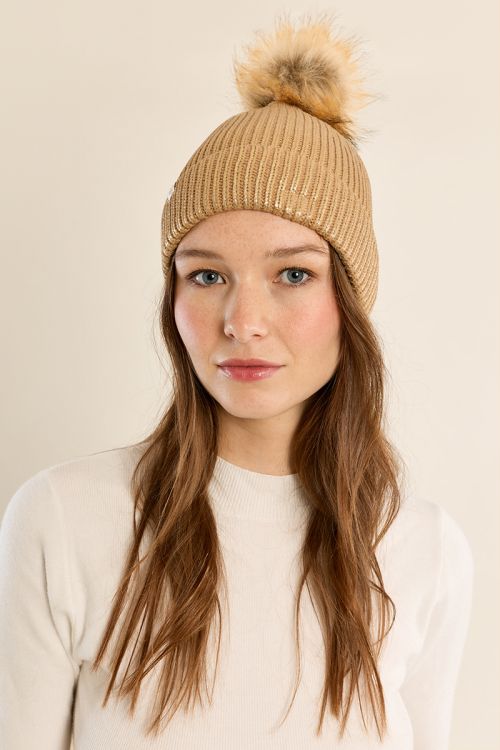 Gorro con pompón