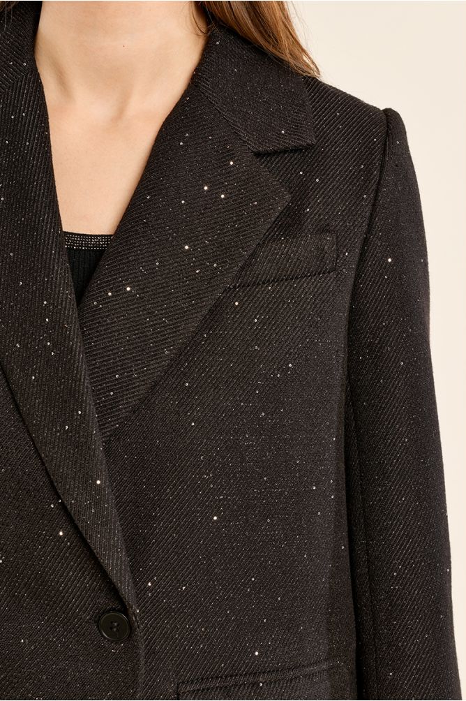 Blazer dritto con strass - Molly Bracken