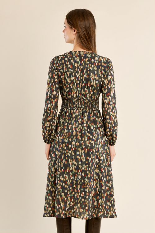Long printed dress