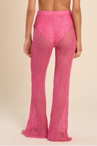 Pantalon de plage en crochet