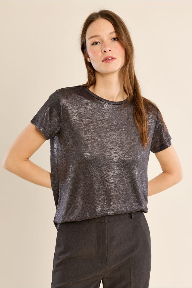 T-shirt metallizzata - Molly Bracken