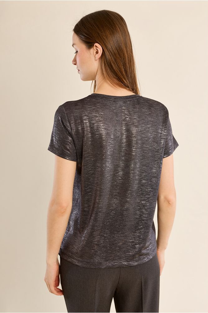 T-shirt métallisé