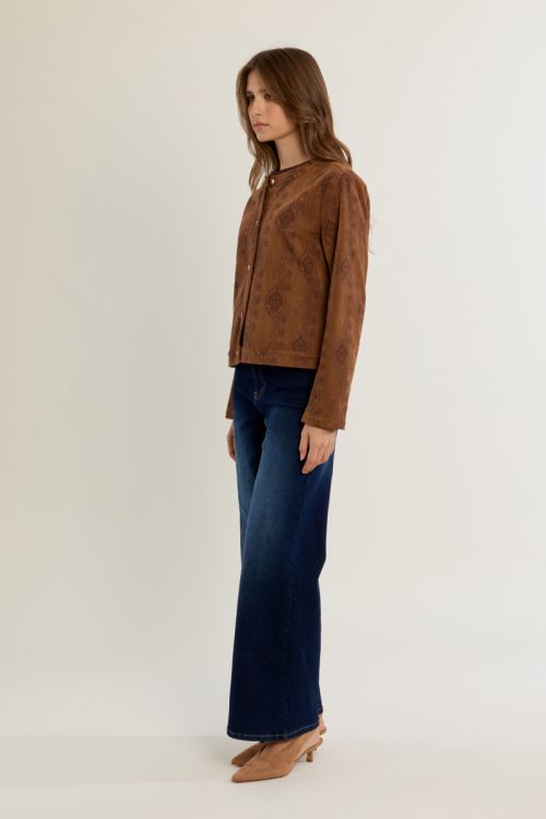 Bohemian suede jacket