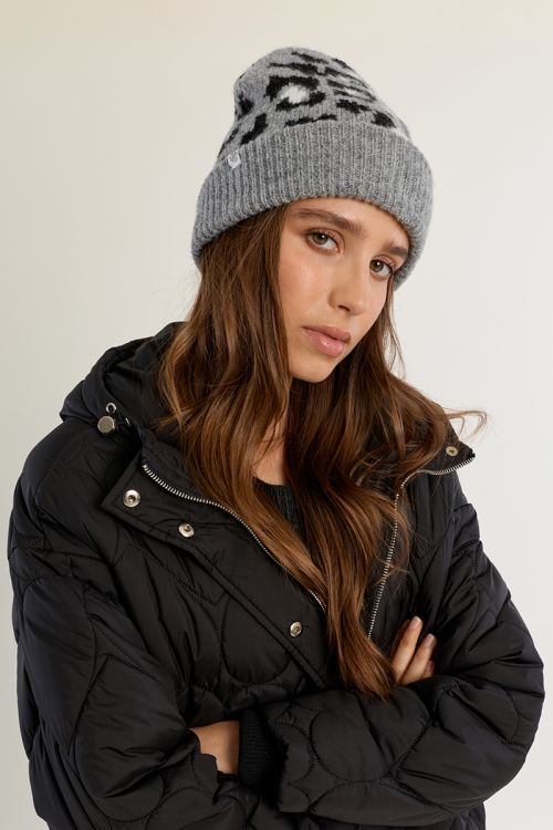 Gorro liso estampado