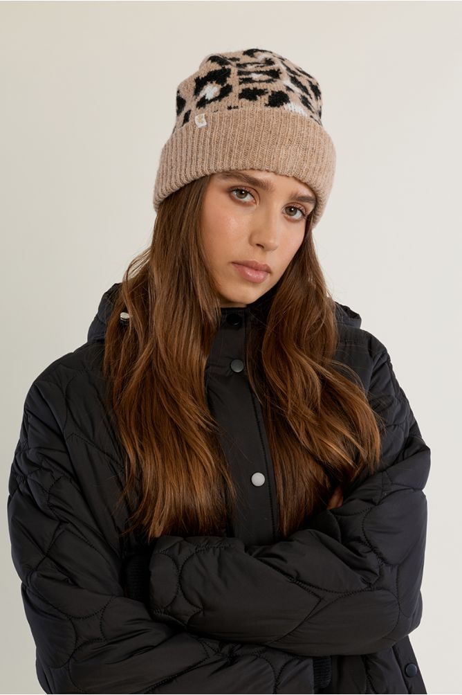 Gorro liso estampado