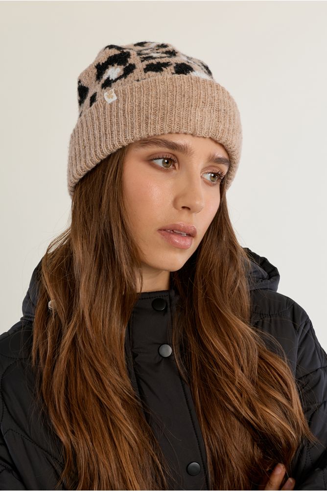 Gorro liso estampado