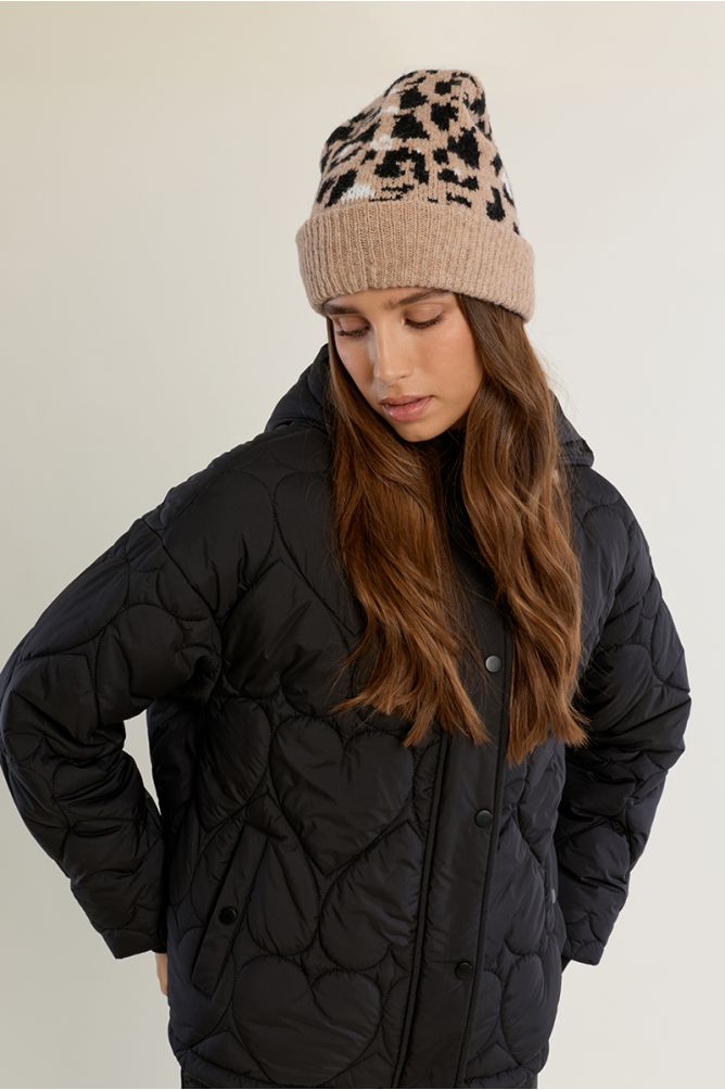 Gorro liso estampado