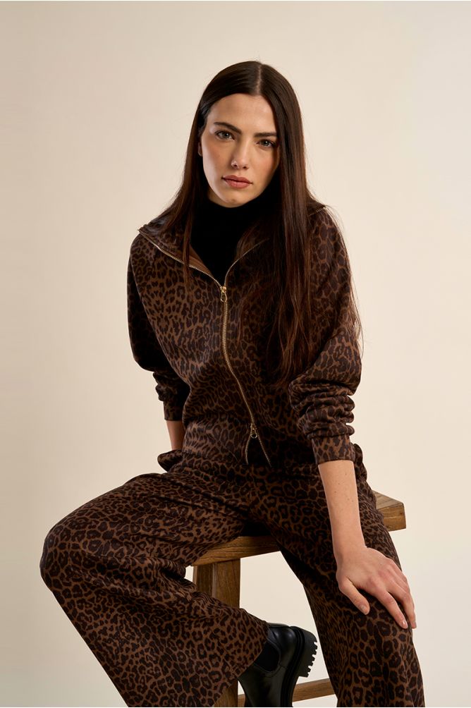 Veste Dora léopard