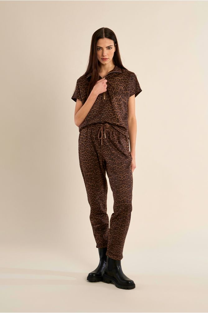 Pantalon Jackie léopard