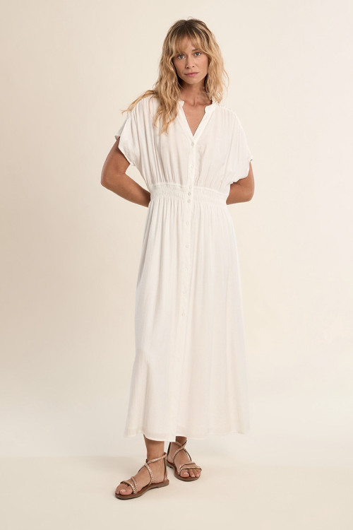 Maxi dress, shirt