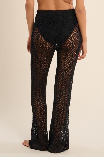 Pantalon de plage en crochet