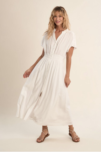 Maxi dress, shirt