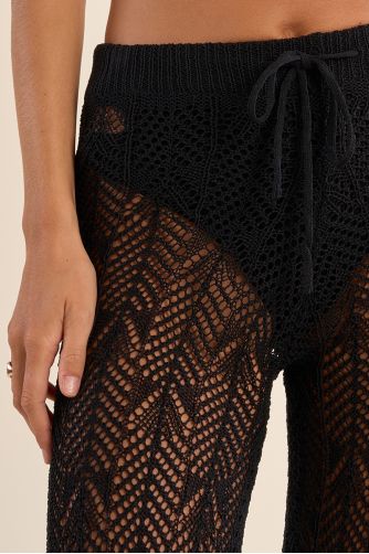Pantalon de plage en crochet