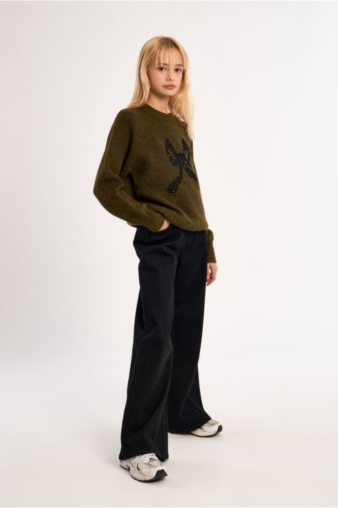 High-Waisted Jeans, Flared Fit