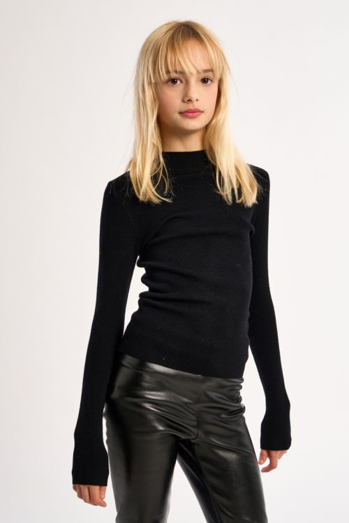 Pull en maille, col rond