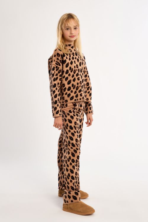 Knitted Sweater, Animal Print