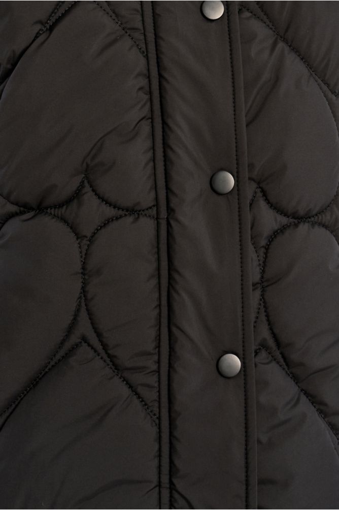 Quilted Jacket, Heart Pattern