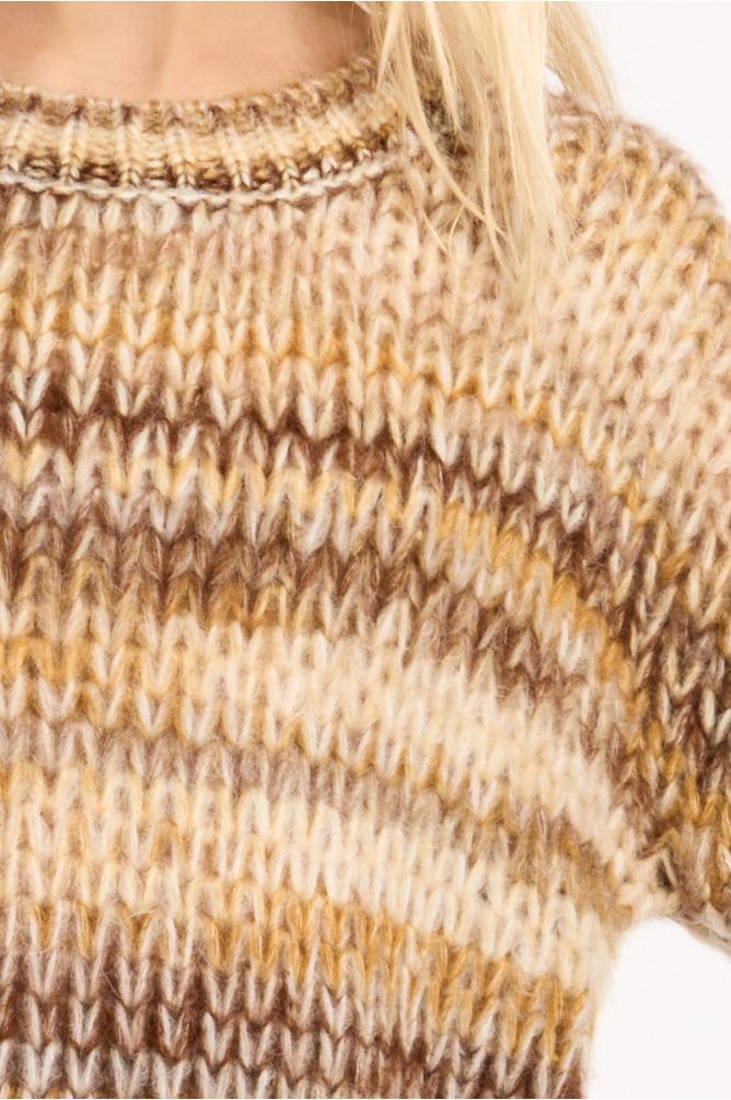 Pull en tricot Tie-Dye
