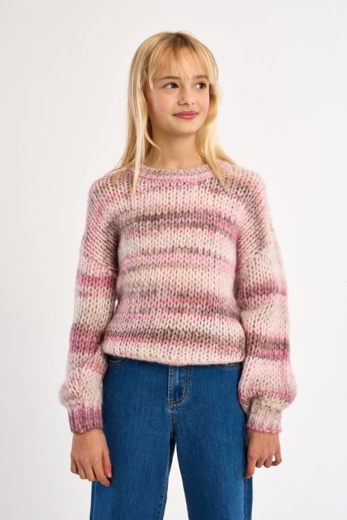 Pull en tricot Tie-Dye