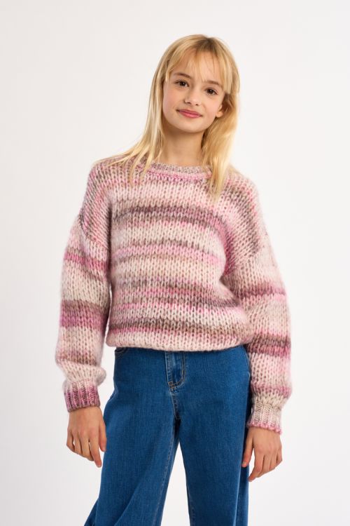 Pull en tricot Tie-Dye