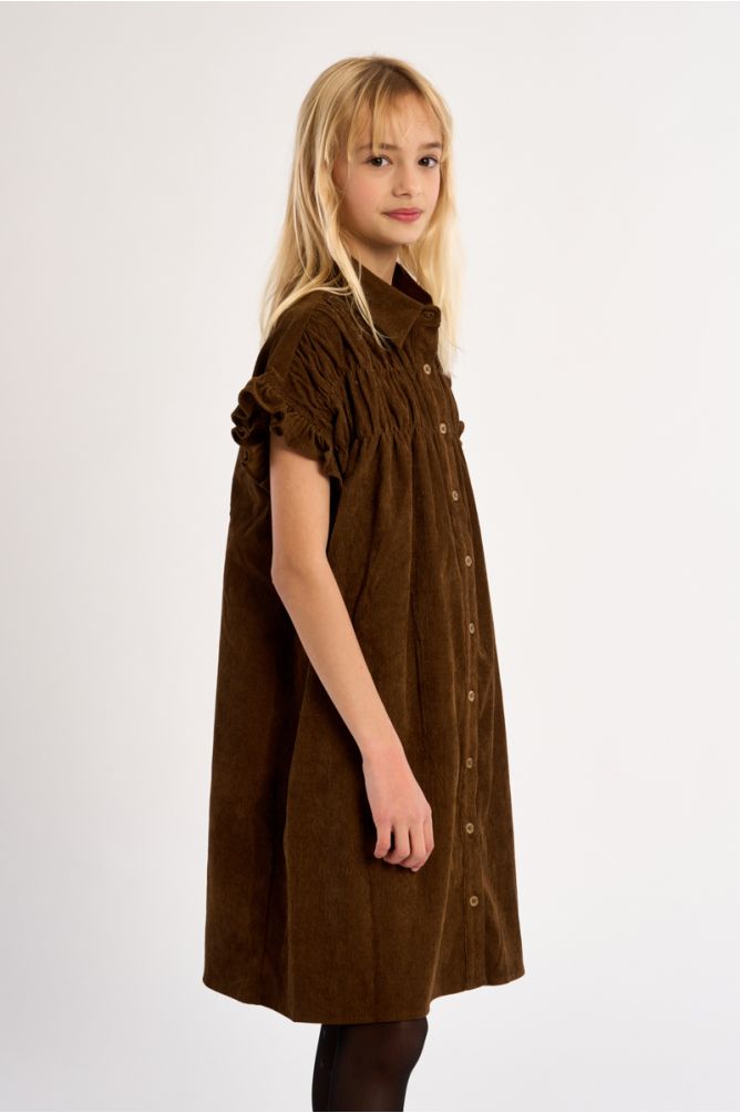 Abito chemisier arricciato - Molly Bracken Girl