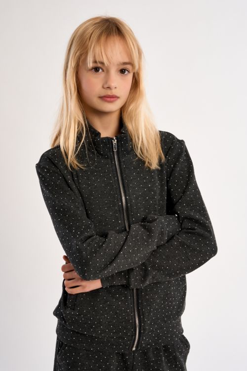 Giacca con zip a pois - Molly Bracken Girl