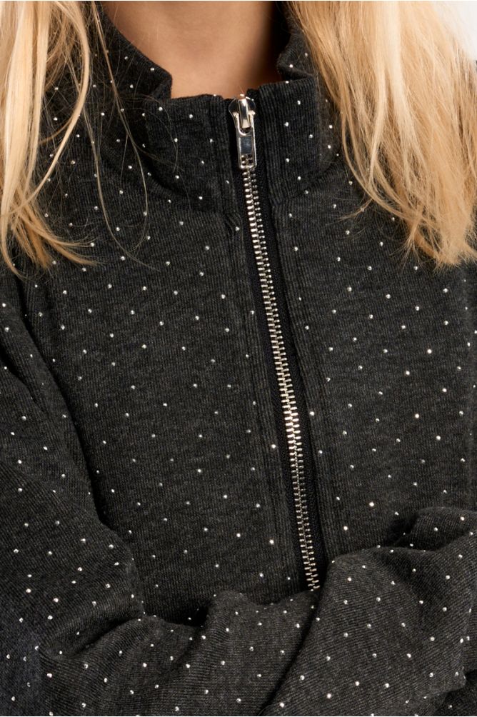 Giacca con zip a pois - Molly Bracken Girl