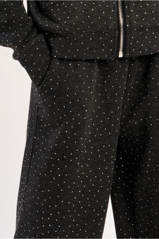 Pantalon jogger à pois