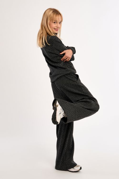 Pantalon jogger à pois