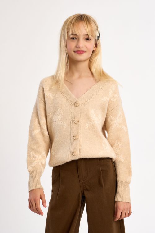 Cardigan con fiocchi abbottonati - Molly Bracken Girl