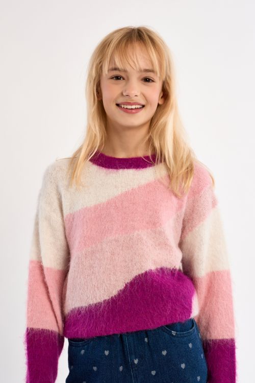 Jersey de manga larga motivo geométrico