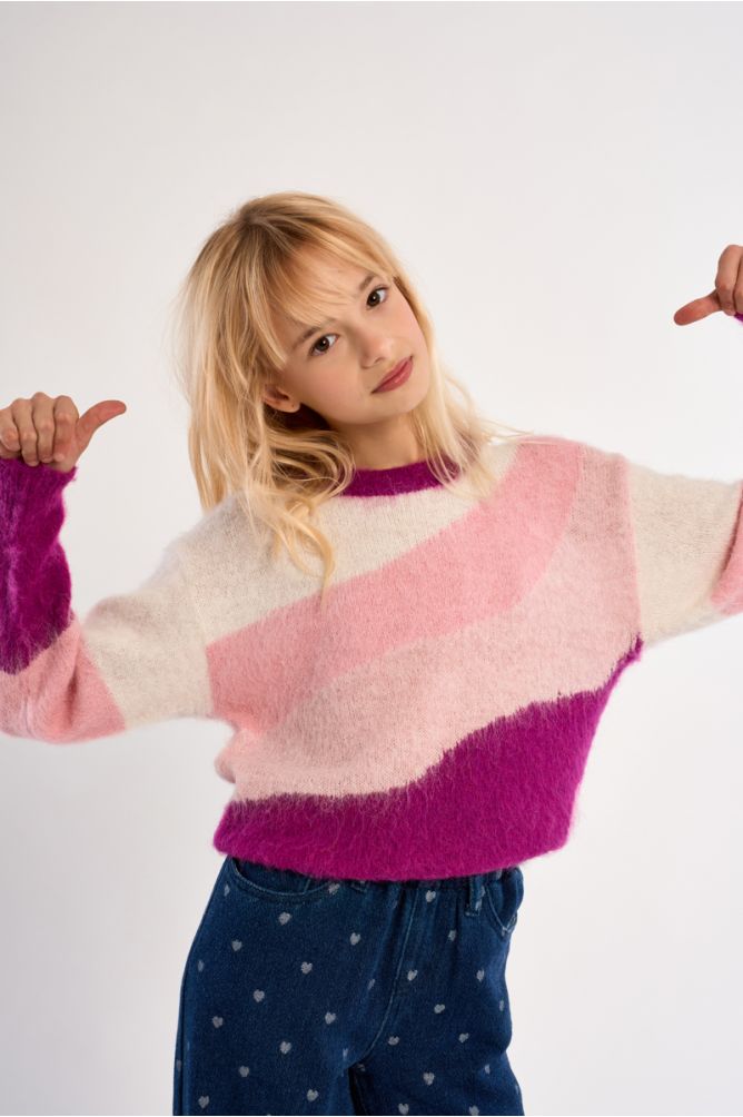 Brushed Knit Sweater