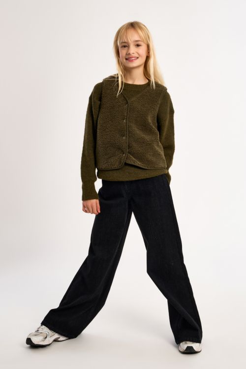 Giacca smanicata effetto montone - Molly Bracken Girl