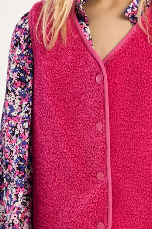 Giacca smanicata effetto montone - Molly Bracken Girl