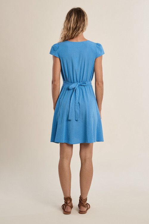 Short, fitted dress