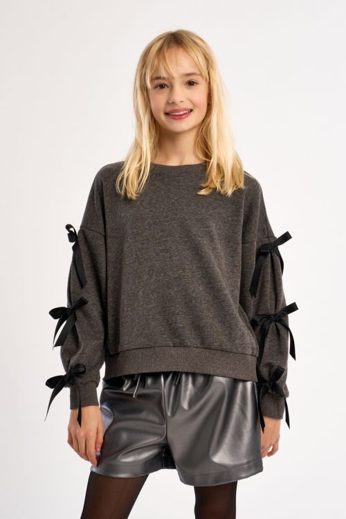 Short noué, effet simili-cuir