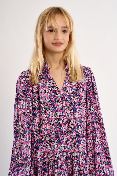 Abito con volant a fiori - Molly Bracken Girl