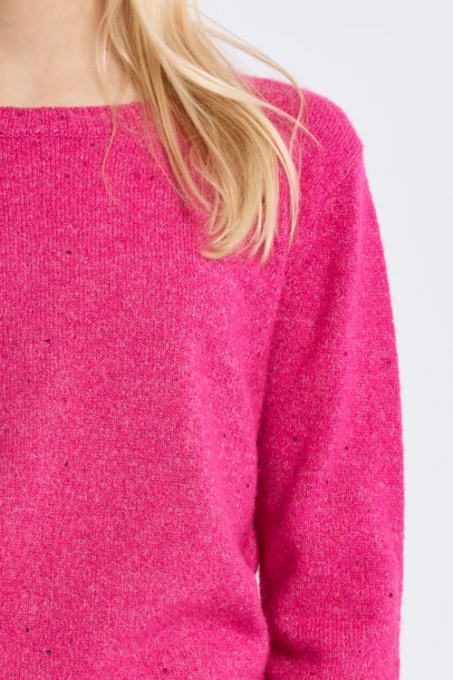 Jersey de manga larga en punto mezclado