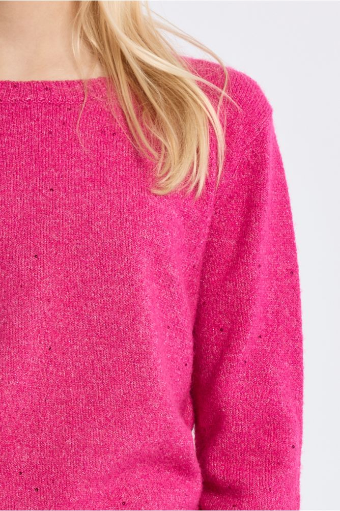 Pull en maille, parsemé de sequins